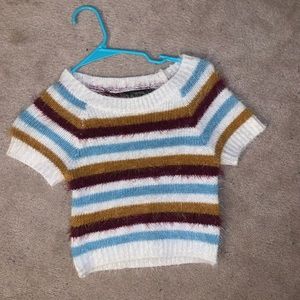 soft crop top sweater!